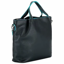 Mywalit Henkeltaschen|Shopper<Shopper Tasche Leder 32 cm black-pace