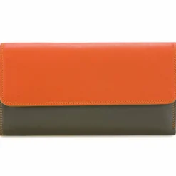 Online Mywalit Tri-fold Zip Wallet Geldbörse Leder 17 cm lucca