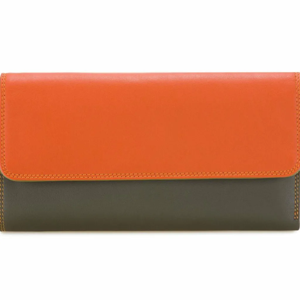 Online Mywalit Tri-fold Zip Wallet Geldbörse Leder 17 cm lucca