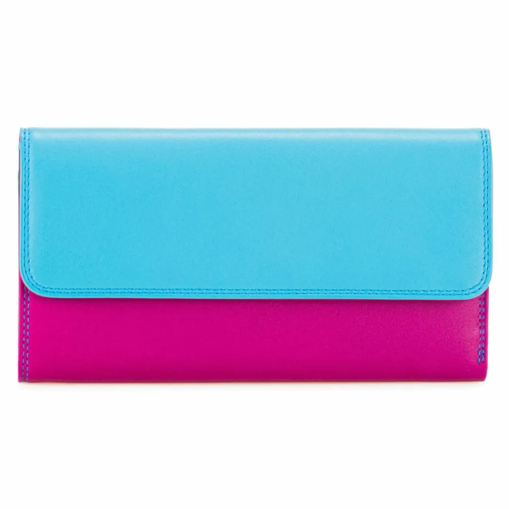 Damen Mywalit Tri-fold Zip Wallet Geldbörse Leder 17 cm