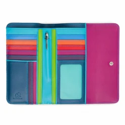 Damen Mywalit Tri-fold Zip Wallet Geldbörse Leder 17 cm