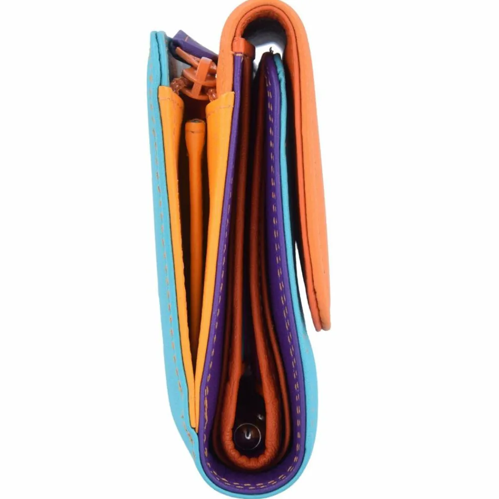 Sale Mywalit Tri-fold Zip Wallet Geldbörse Leder 17 cm copacabana