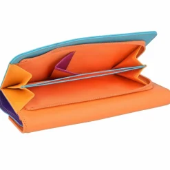 Sale Mywalit Tri-fold Zip Wallet Geldbörse Leder 17 cm copacabana