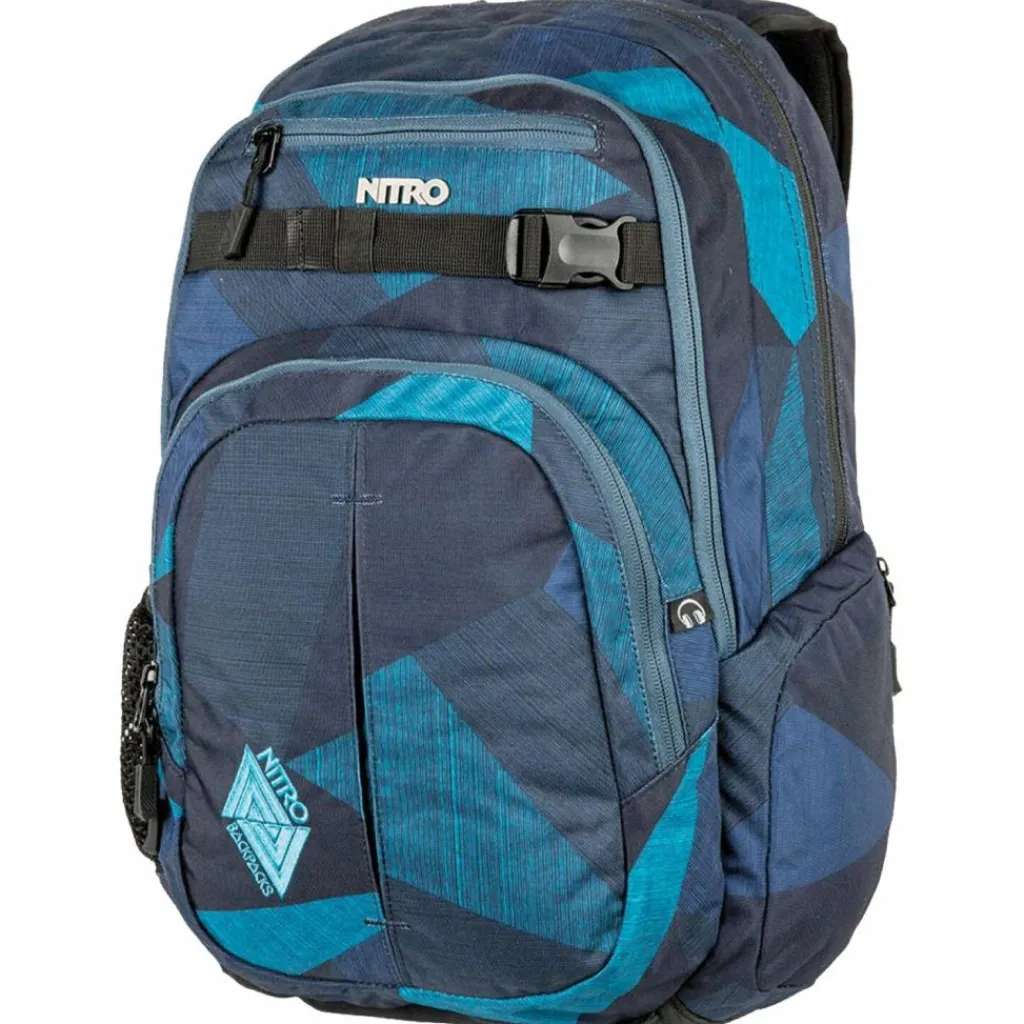 New NITRO Daypack Chase Rucksack 51 cm Laptopfach fragments blue