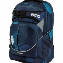 New NITRO Daypack Superhero Schulrucksack 44 cm fragments blue