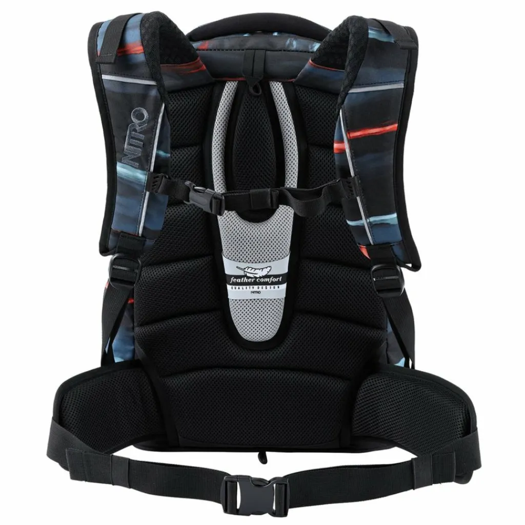 New NITRO Daypack Superhero Schulrucksack 44 cm fragments blue