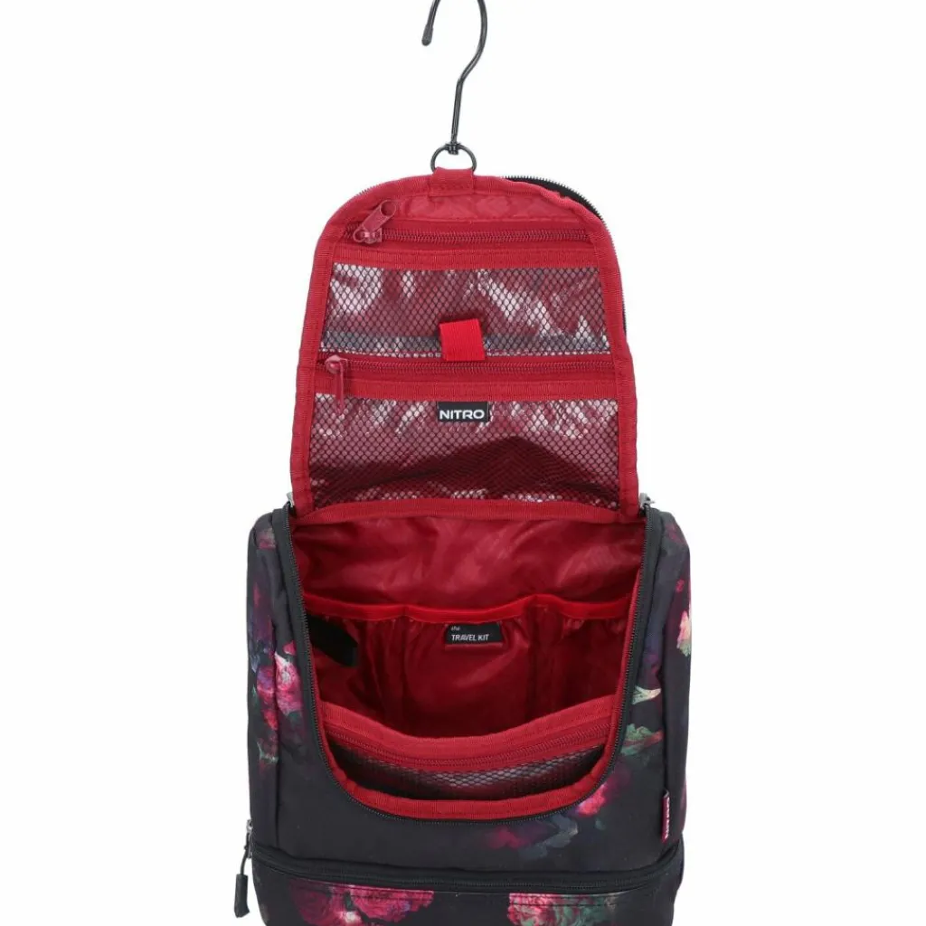NITRO Kulturbeutel<Travel Kit Kulturbeutel 25 cm black rose