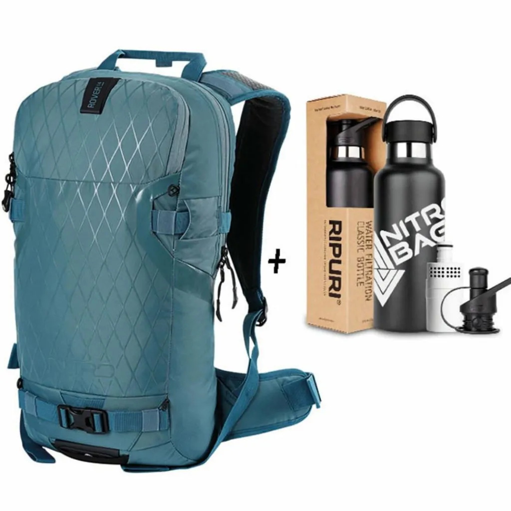Clearance NITRO X Ripuri Rucksack Set 2 tlg. arctic