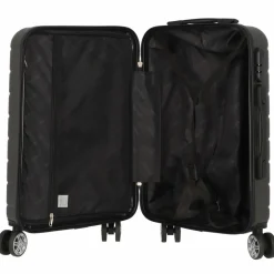 Nowi Hartgepäck Kabinengepäck|4-Rollen Kabinentrolleys<Bergamo 4 Rollen Kabinentrolley 56 cm anthrazit