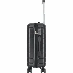 Nowi Hartgepäck Kabinengepäck|4-Rollen Kabinentrolleys<Bergamo 4 Rollen Kabinentrolley 56 cm schwarz