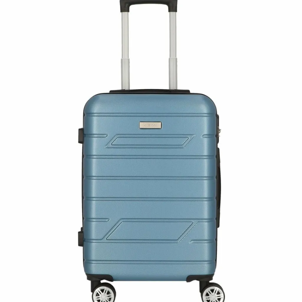 Discount Nowi Bergamo 4 Rollen Kabinentrolley 56 cm türkis