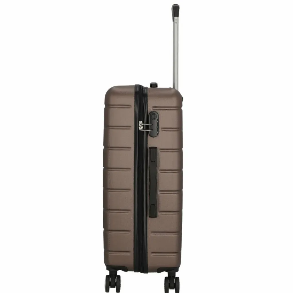 Nowi Bergamo 4 Rollen Kofferset 2-teilig