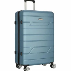 Best Nowi Bergamo 4 Rollen Trolley 75 cm türkis