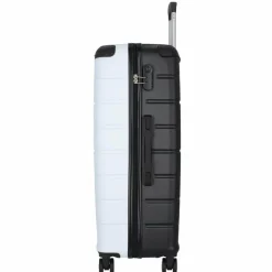 Nowi Hartgepäck|4-Rollen Koffer<Rhodos 4 Rollen Trolley 75 cm weiss-sz