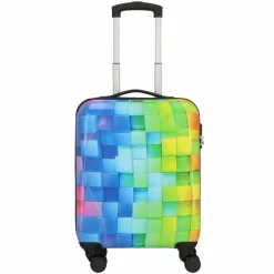 Nowi Hartgepäck Kabinengepäck|4-Rollen Kabinentrolleys<Santa Cruz De Tenerife 4 Rollen Kabinentrolley S 54 cm bunt