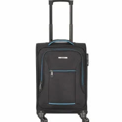 New Nowi Sevilla 4 Rollen Kabinentrolley 55 cm sz-blau