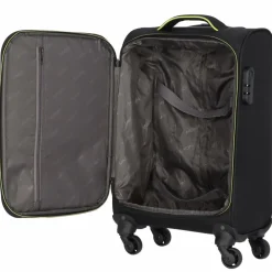 Nowi Weichgepäck Kabinengepäck|4-Rollen Kabinentrolleys<Sevilla 4 Rollen Kabinentrolley 55 cm sz-lime