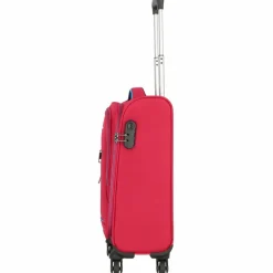 Nowi Weichgepäck Kabinengepäck|4-Rollen Kabinentrolleys<Sevilla 4 Rollen Kabinentrolley 55 cm bord-blau