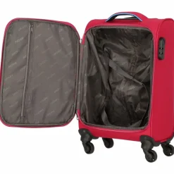 Nowi Weichgepäck Kabinengepäck|4-Rollen Kabinentrolleys<Sevilla 4 Rollen Kabinentrolley 55 cm bord-blau