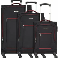 Nowi Sevilla 4 Rollen Kofferset 3-teilig