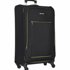 Nowi Weichgepäck|4-Rollen Koffer<Sevilla 4 Rollen Trolley 75 cm sz-lime