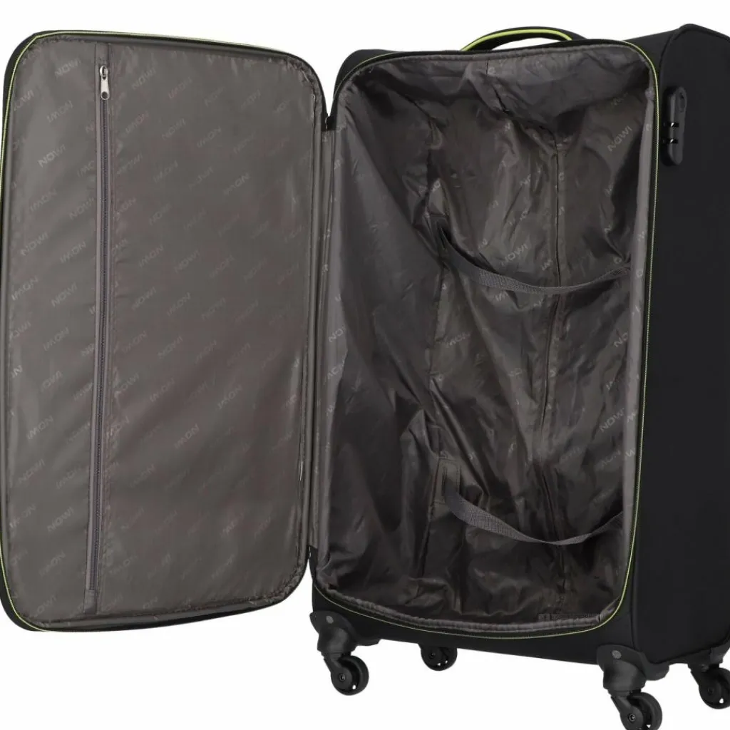 Nowi Weichgepäck|4-Rollen Koffer<Sevilla 4 Rollen Trolley 75 cm sz-lime