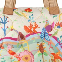Oilily Animal Garden Bridey Schultertasche 47 cm wheat