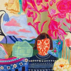 Best Oilily Painting Sabina Shopper Tasche 70 cm multicolor