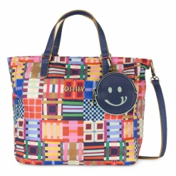 Oilily Shopper|Schultertaschen<Tartan Tape Haidy Shopper Tasche 26 cm wedgewood