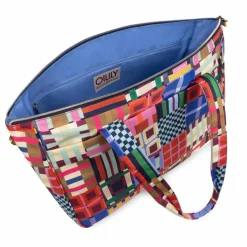 Oilily Shopper|Schultertaschen<Tartan Tape Wynda Shopper Tasche 31 cm wedgewood