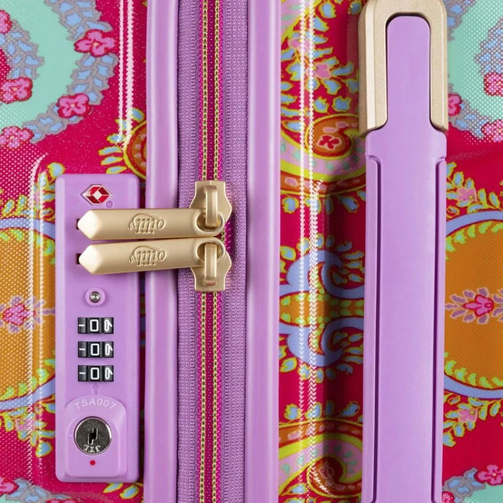 Oilily 4-Rollen Koffer|Hartgepäck<Travel 4 Rollen Trolley 67 cm green flash