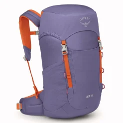 Outlet Osprey Jet 18 Wanderrucksack 46 cm euphoria purple-mars orange