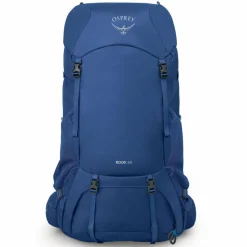 Osprey Rook 65 Trekkingrucksack 75 cm astology blue-blue flame