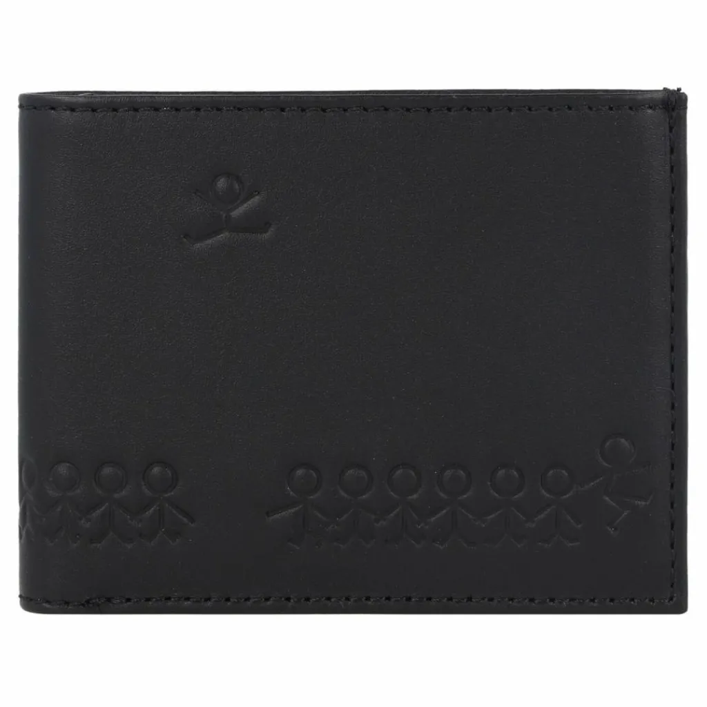 Best oxmox Leather Geldbörse RFID Schutz Leder 10.5 cm jumping jack