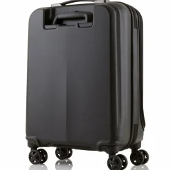 Pack Easy Hartgepäck Kabinengepäck|4-Rollen Kabinentrolleys<B-Solutions 4 Rollen Kabinentrolley S 55 cm Laptopfach schwarz