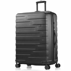 Online Pack Easy Clipper by Kosmo 4 Rollen Trolley 75 cm mit Dehnfalte schwarz