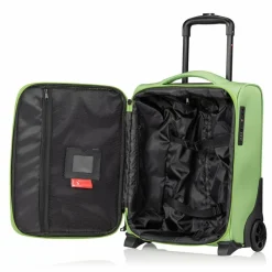 New Pack Easy Easytrip 2 Rollen Kabinentrolley 45 cm grün parrot