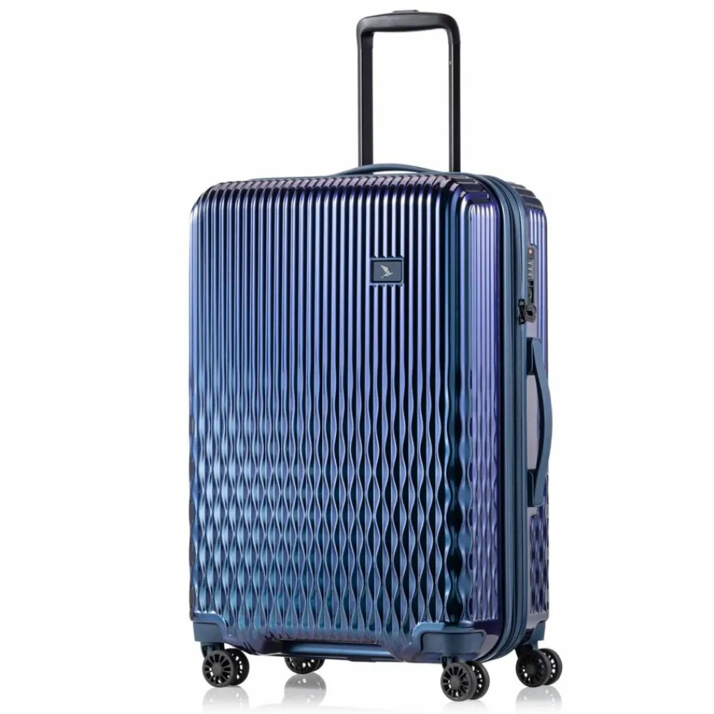 Pack Easy Flow 4 Rollen Trolley M 66 cm mit Dehnfalte