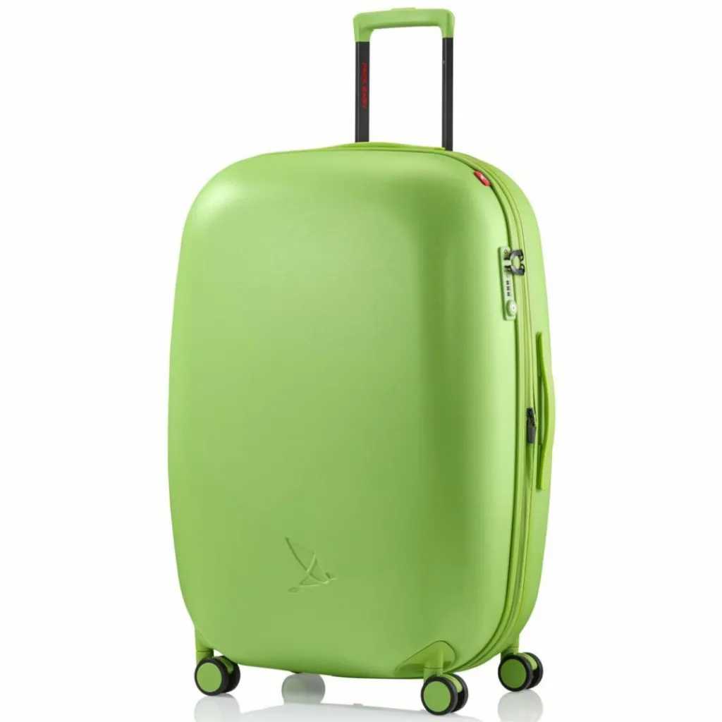 Pack Easy Gen T 4 Rollen Trolley 74 cm mit Dehnfalte grün