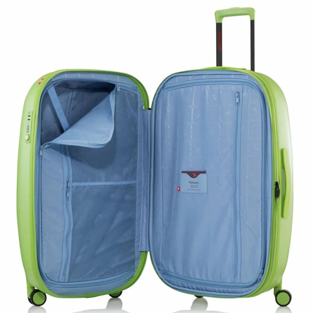 Pack Easy Gen T 4 Rollen Trolley 74 cm mit Dehnfalte grün