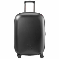 Pack Easy 4-Rollen Koffer|Hartgepäck<Gen T 4 Rollen Trolley 64 cm mit Dehnfalte schwarz