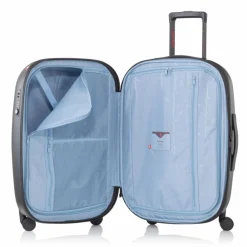 Pack Easy 4-Rollen Koffer|Hartgepäck<Gen T 4 Rollen Trolley 64 cm mit Dehnfalte schwarz