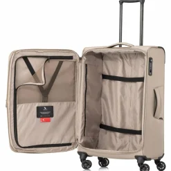 Pack Easy GoOn 4 Rollen Trolley M 67 cm mit Dehnfalte