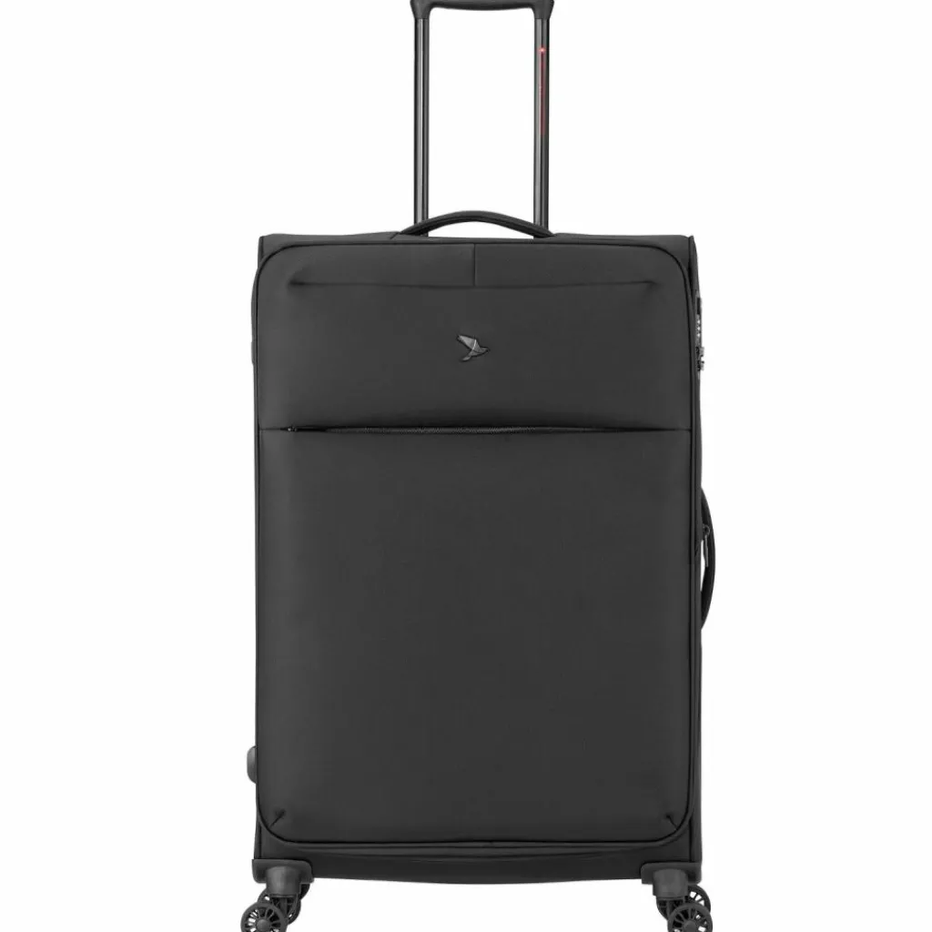Pack Easy Weichgepäck|4-Rollen Koffer<GoOn 4 Rollen Trolley L 78 cm schwarz