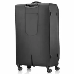 Pack Easy Weichgepäck|4-Rollen Koffer<GoUp 4 Rollen Trolley L 76 cm mit Dehnfalte schwarz