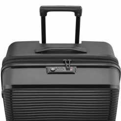 Outlet Pack Easy Jet 4 Rollen Kabinentrolley 55 cm schwarz