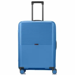 Outlet Pack Easy Jet 4 Rollen Trolley 64 cm mit Dehnfalte marine