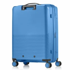 Outlet Pack Easy Jet 4 Rollen Trolley 64 cm mit Dehnfalte marine