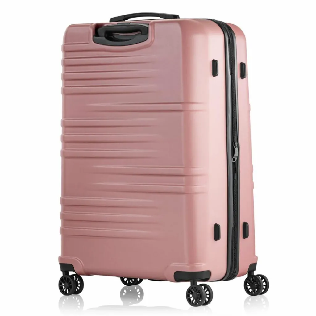 Discount Pack Easy Mena 4 Rollen Trolley 75 cm mit Dehnfalte pink