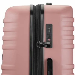 Discount Pack Easy Mena 4 Rollen Trolley 75 cm mit Dehnfalte pink